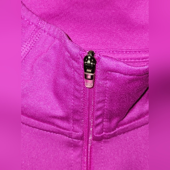 CHAMPION Duodry+ Collared Zip-Up Athletic Pink Jacket - Picture 2 of 10